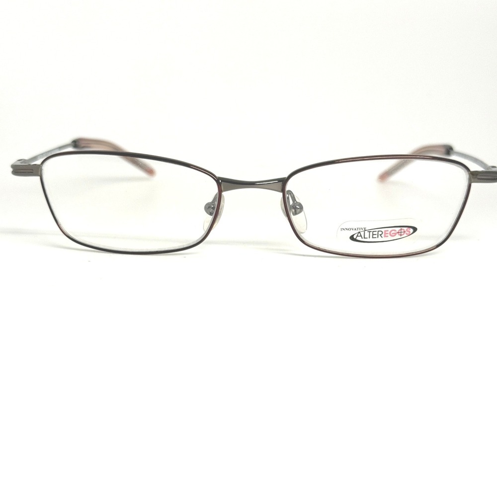 Innovative‎ AlterEgos IAE206 Gunmetal Wine Eyeglasses Frames 51-17-140